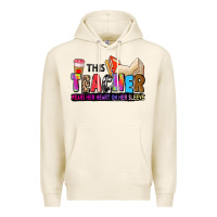 Tofu this teacher wears her heart on her sleeve Premium Hoodie - Zillion Design Studio