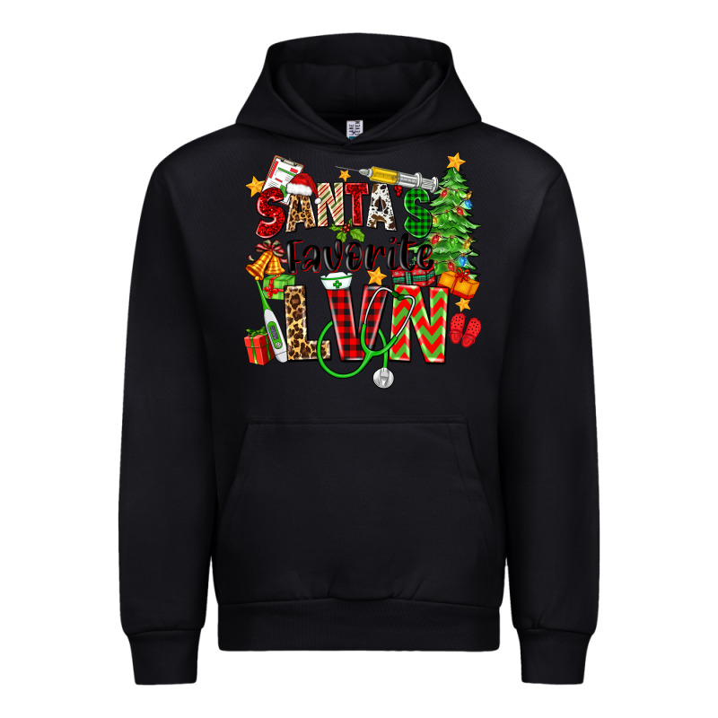 Santa's Favorite Lvn Urban Hoodie by Zillion Design Studio | Teevron