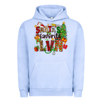 Pigment Grape Ice santa's favorite lvn Urban Hoodie - Zillion Design Studio