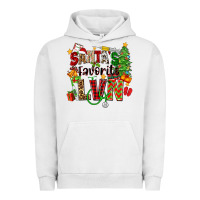 Pigment Lunar Rock santa's favorite lvn Urban Hoodie - Zillion Design Studio