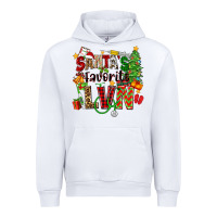 White santa's favorite lvn Urban Hoodie - Zillion Design Studio
