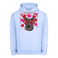 Pigment Grape Ice Valentine's day  pitbull Urban Hoodie - RanaPortraitStore