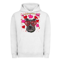 Pigment Lunar Rock Valentine's day  pitbull Urban Hoodie - RanaPortraitStore