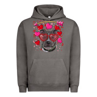 Pigment Tornado Valentine's day  pitbull Urban Hoodie - RanaPortraitStore