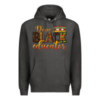 Charcoal Heather dope black educator Premium Hoodie - texasbilliewilder