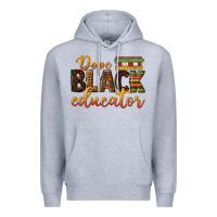 Heather Grey dope black educator Premium Hoodie - texasbilliewilder
