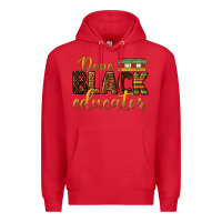 Red dope black educator Premium Hoodie - texasbilliewilder
