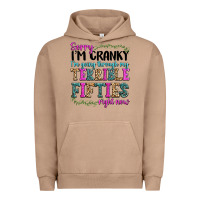 Pigment Burro sorry im cranky im going through my terrible fifties right now Urban Hoodie - texasbilliewilder