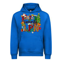 Cobalt santa's favorite lpn Urban Hoodie - Zillion Design Studio