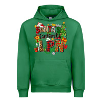 Emerald santa's favorite lpn Urban Hoodie - Zillion Design Studio