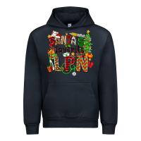 Navy santa's favorite lpn Urban Hoodie - Zillion Design Studio