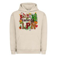 Pigment French Oak santa's favorite lpn Urban Hoodie - Zillion Design Studio