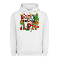 Pigment Lunar Rock santa's favorite lpn Urban Hoodie - Zillion Design Studio