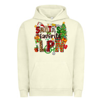 Pigment Pistachio santa's favorite lpn Urban Hoodie - Zillion Design Studio