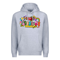 Heather Grey school counselor Premium Hoodie - Zillion Design Studio