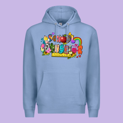 School Counselor Premium Hoodie Designed By Zillion Design Studio