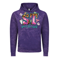 Cloud Purple speech therapist Vintage Hoodie - AdoDesignShop