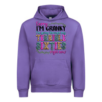 Tulip sorry im cranky im going through my terrible sixties right now Urban Hoodie - texasbilliewilder