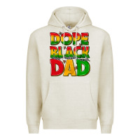 Oatmeal Heather dope black dad with stars Premium Hoodie - texasbilliewilder