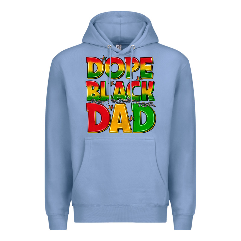 Dope Black Dad With Stars Premium Hoodie by texasbilliewilder | Teevron