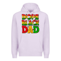 Lilac dope black dad with stars Premium Hoodie - texasbilliewilder