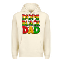 Sandshell dope black dad with stars Premium Hoodie - texasbilliewilder