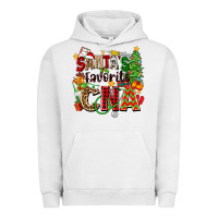 Pigment Lunar Rock santa's favorite cna Urban Hoodie - Zillion Design Studio