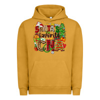 Pigment Peanut Butter santa's favorite cna Urban Hoodie - Zillion Design Studio