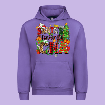 Santa's Favorite Cna Urban Hoodie Designed By Zillion Design Studio