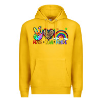 Lemon peace love pride Premium Hoodie - Zillion Design Studio
