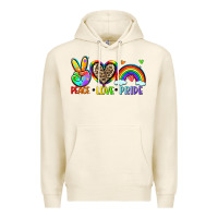 Tofu peace love pride Premium Hoodie - Zillion Design Studio