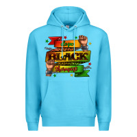 Ocean Blue dope black therapist juneteenth Premium Hoodie - texasbilliewilder