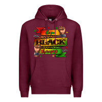 Burgundy dope black therapist juneteenth Premium Hoodie - texasbilliewilder