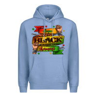 Colony Blue dope black therapist juneteenth Premium Hoodie - texasbilliewilder