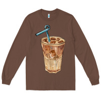 Chestnut iced latte Long Sleeve Tee - BarkalooDesign