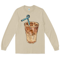 Mushroom iced latte Long Sleeve Tee - BarkalooDesign