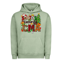 Pigment Oil Green santa's favorite cma Urban Hoodie - Zillion Design Studio