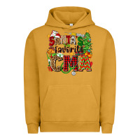 Pigment Peanut Butter santa's favorite cma Urban Hoodie - Zillion Design Studio