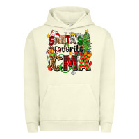Pigment Pistachio santa's favorite cma Urban Hoodie - Zillion Design Studio