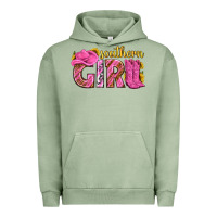 Pigment Oil Green southern girl western Urban Hoodie - texasbilliewilder