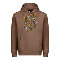 Chestnut Flower rib cage bees Premium Hoodie - RanaPortraitStore