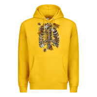 Lemon Flower rib cage bees Premium Hoodie - RanaPortraitStore