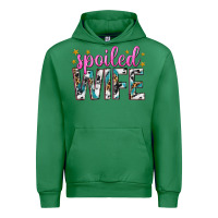 Emerald spoiled wife Urban Hoodie - texasbilliewilder