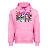 Fuchsia Pink spoiled wife Urban Hoodie - texasbilliewilder