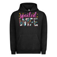 Pigment Black spoiled wife Urban Hoodie - texasbilliewilder