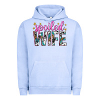 Pigment Grape Ice spoiled wife Urban Hoodie - texasbilliewilder