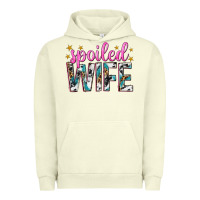 Pigment Pistachio spoiled wife Urban Hoodie - texasbilliewilder