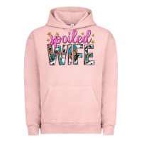 Pigment Salmon spoiled wife Urban Hoodie - texasbilliewilder
