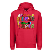 Cardinal not all heros wear capes Premium Hoodie - Zillion Design Studio