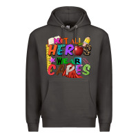 Smoke not all heros wear capes Premium Hoodie - Zillion Design Studio